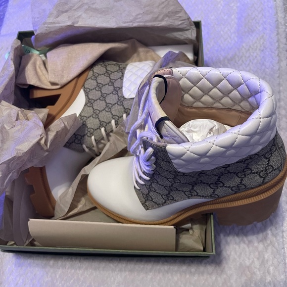 Gucci platform ankle boot - Picture 3 of 4